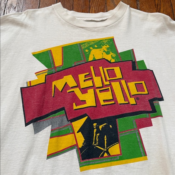 Early 90’s Mello Yello Vintage Promo Single Stitch T-Shirt - Picture 2 of 14